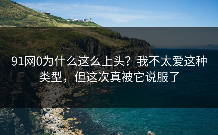 91网0为什么这么上头？我不太爱这种类型，但这次真被它说服了